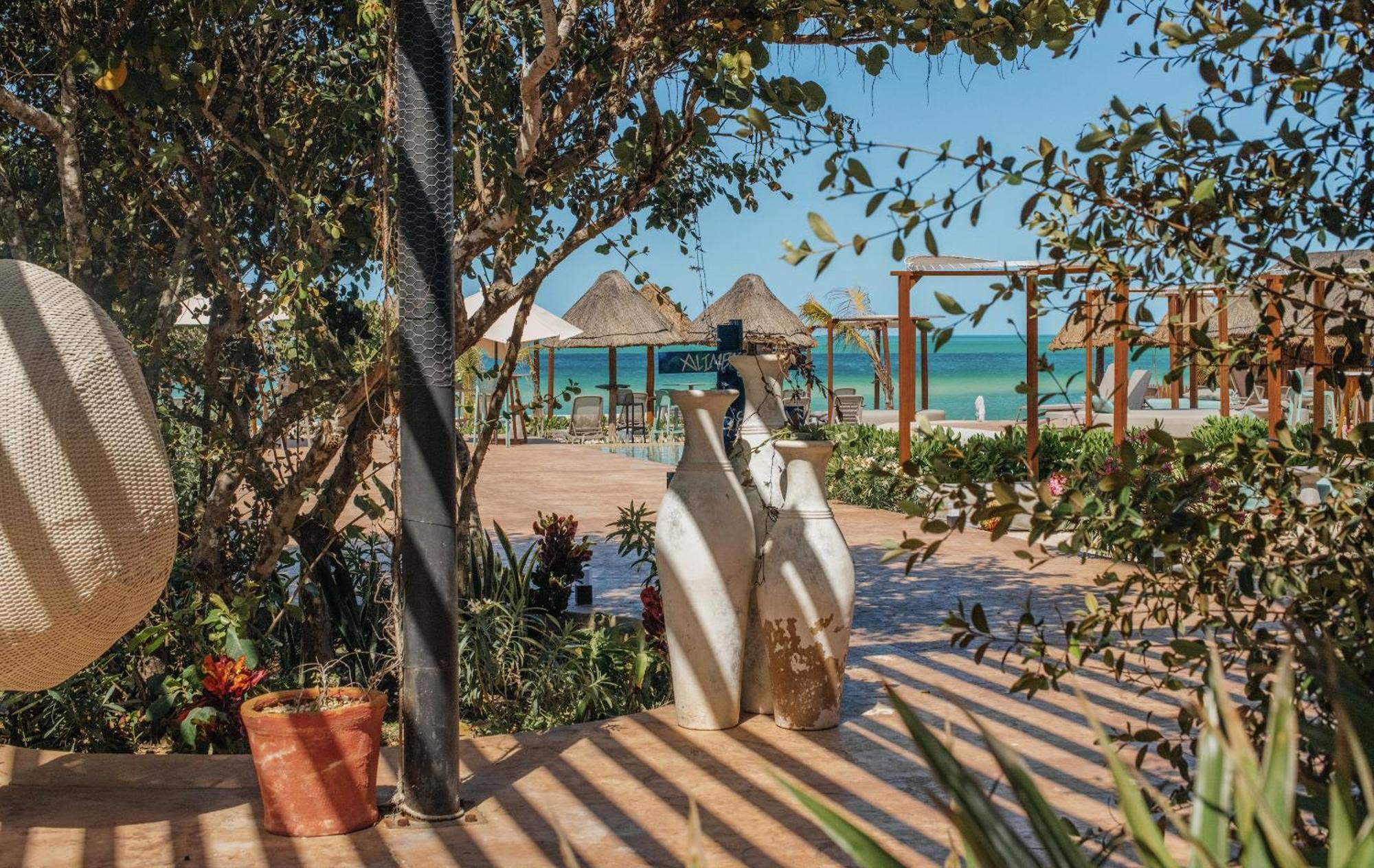 Totem Beach Club Celestun Exterior photo